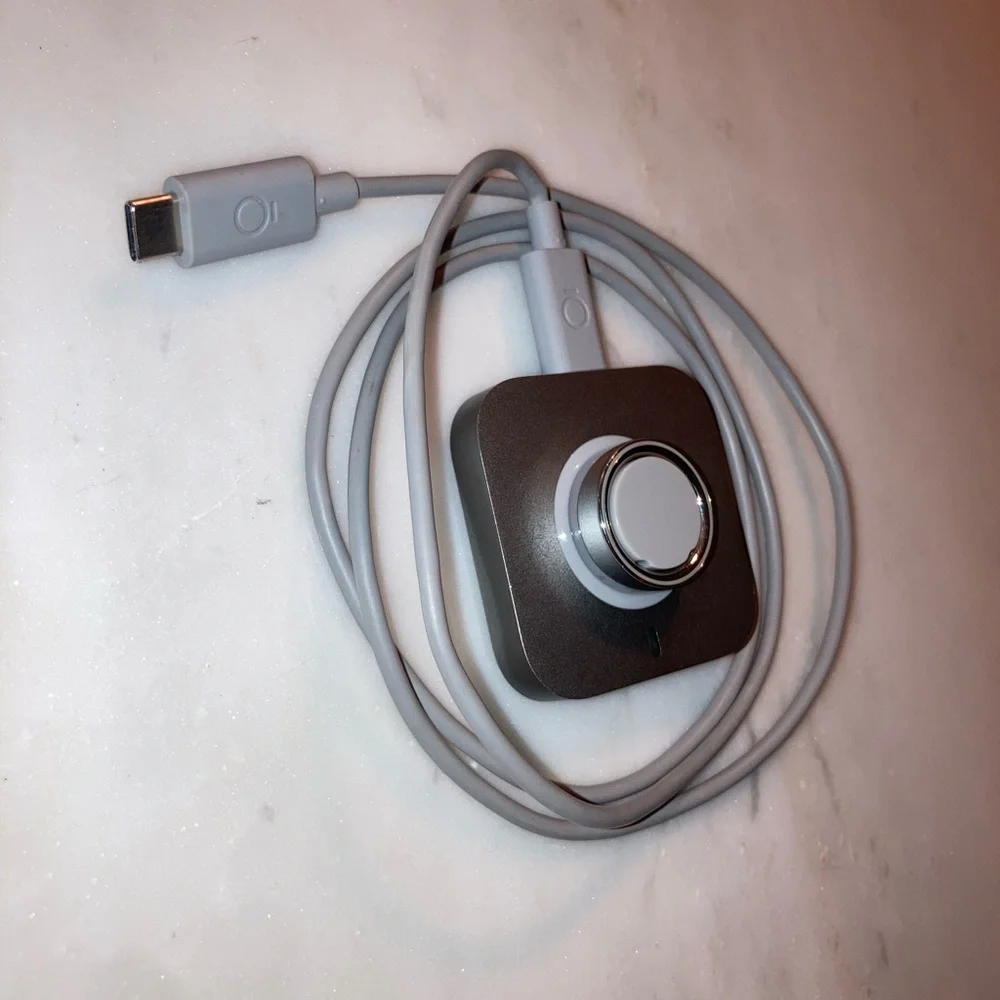 Oura Ring Gen 4, Silver, Size 8